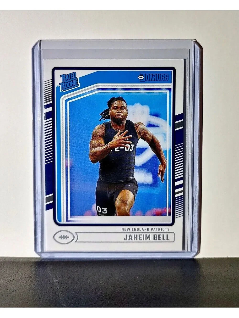 Jaheim Bell 2024 Panini Donruss NFL #337 Card New England Patriots